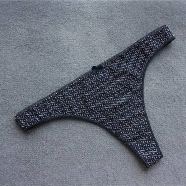 Трусы женские Underwear Women Сексуальные Трусики Стринги И Г Строки Хлопок женский Сексуальный Цветочный Принт Белье Горячей Продажи Строка Г Трусиков PM502 трусы женщин - Цвет: color 22