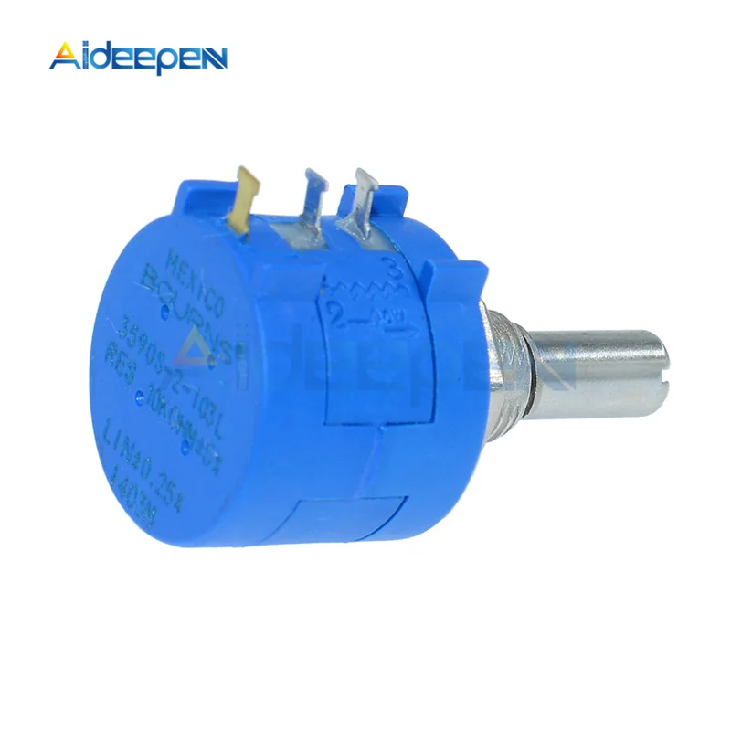 Прецизионный многооборотный потенциометр 3590S-2-103L 3590S 10K ohm 10 кольцевых