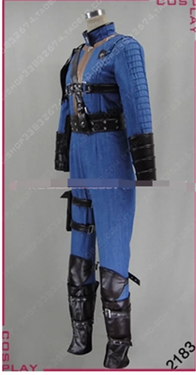 Костюм для косплея американской игры Fallout-4 костюм женщин и мужчин рождественской