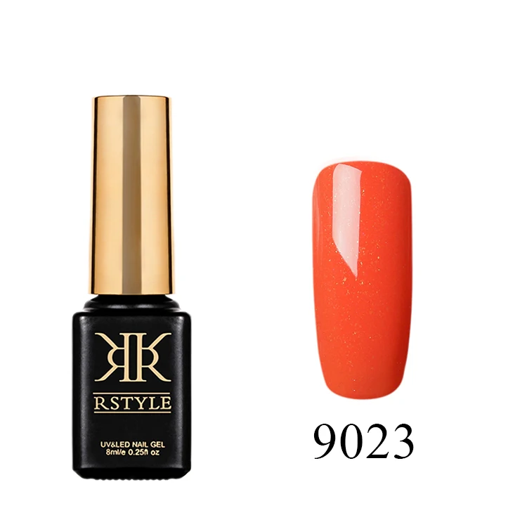 SC9023 RSTYLE коричневый темно-красный цвет 8 мл гель-лаки для ногтей 30 одноцветное цвета доступны УФ гель лак для ногтей прочного Макарон художественный - Цвет: SC9023