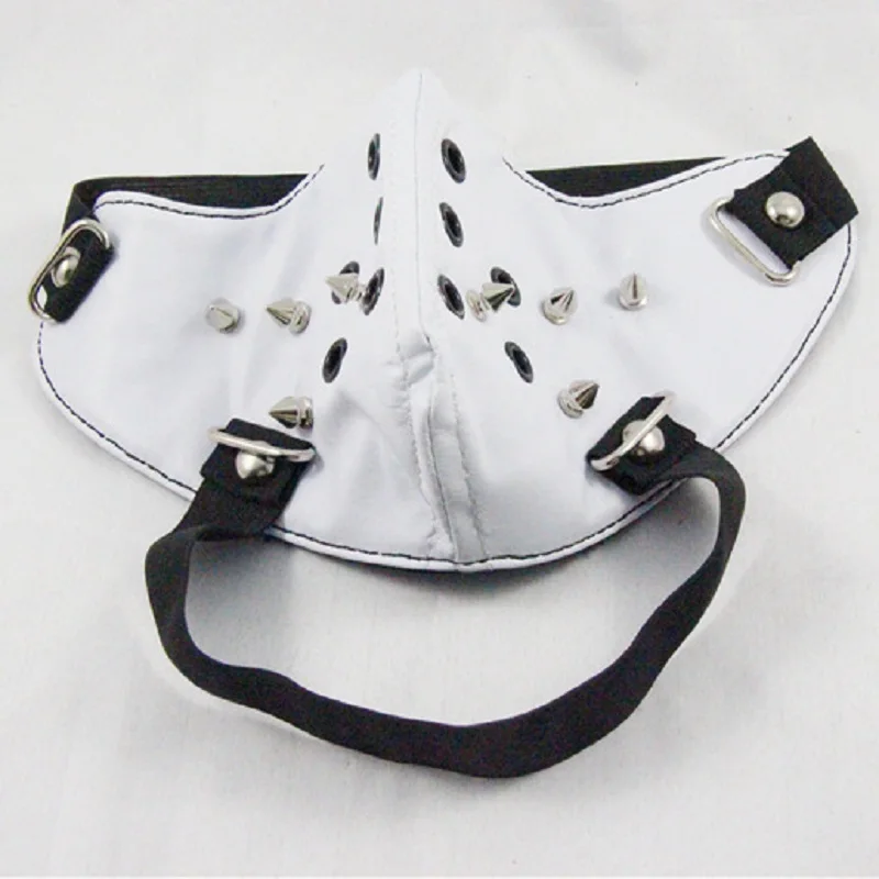 Новинка 2017 модная маска для лица в стиле ретро с заклепками панк рок эластичным