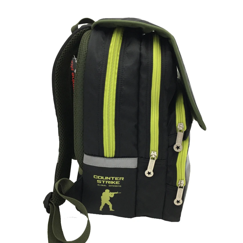 JASMINESTAR Children School Bags Counter Strike Orthopedic Backpacks Boy Waterproof Satchel For Boys Mochila Escolar | Багаж и сумки