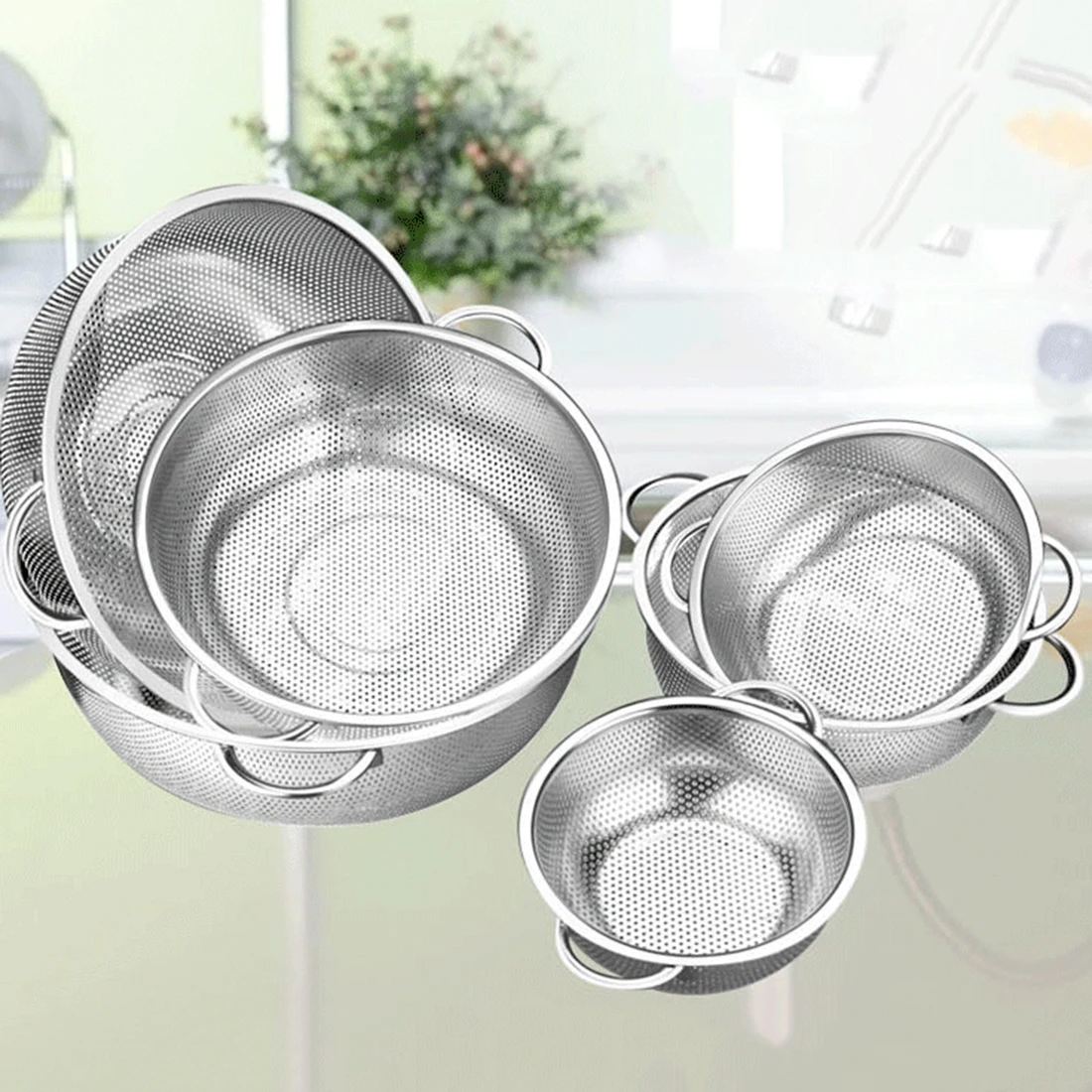 Кухонная разноцветная корзина TSSAAG из нержавеющей стали|sink basket|kitchen sink basketkitchen