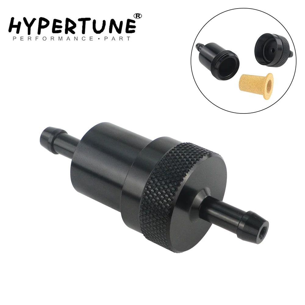 Hypertune высококачественный алюминиевый анодированный черный топливный фильтр 1/4