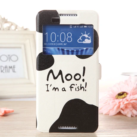 Чехол из искусственной кожи с откидной крышкой 5 5для HTC Desire 820 чехол для задней