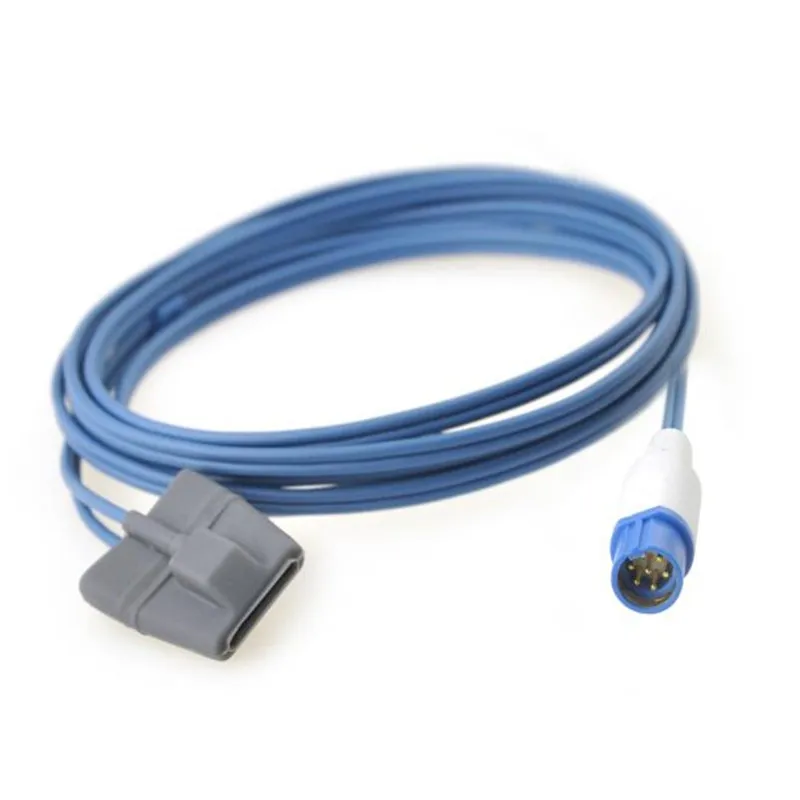 

Compatible For Drager 7pin Pediatric Softtip Silicone Spo2 Sensor Pulse Oximeter Spo2 Probe Oxygen Sensor Cable TPU 3M/9ft