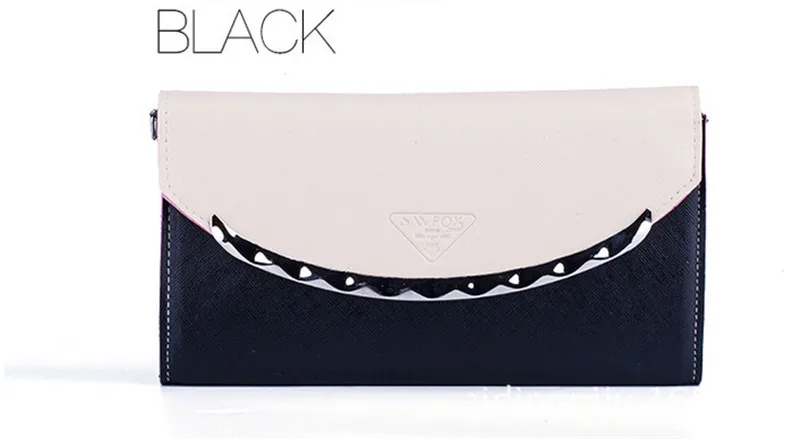 black Роскошные Длинные кожаные Для женщин кошелек дизайнер женской телефон клатч кошелек для монет мешок известный бренд деньги walet cuzdan portomonee Валле - Цвет: black