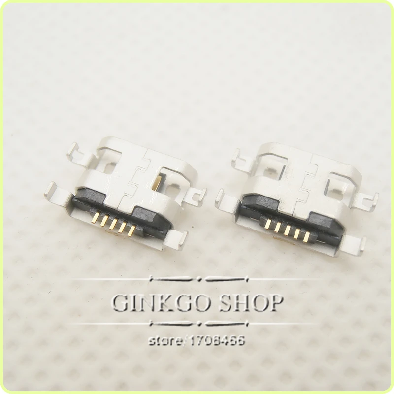 3000 шт. микро USB разъем DIP 5P SMD Mircro зарядка Sockect DIY без края для ремонта мобильных и
