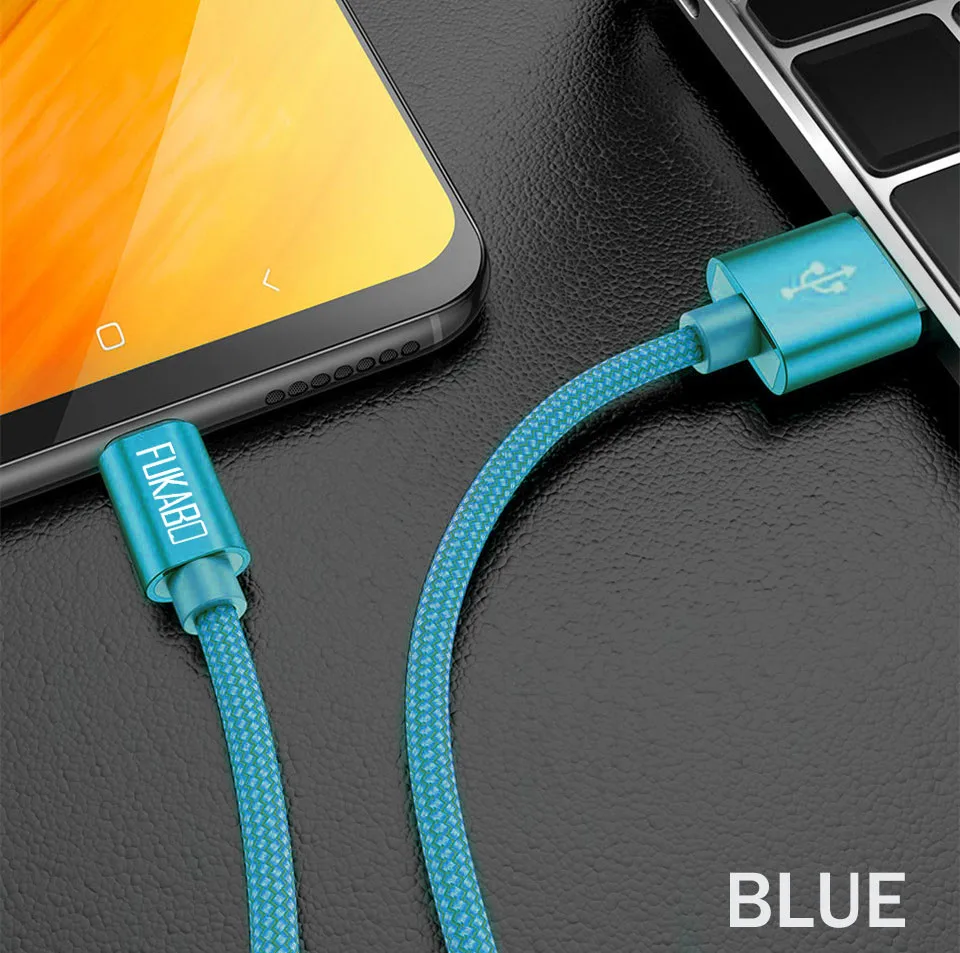 Micro USB 2.4A нейлоновый кабель для huawei Honor 8X10 Nova 3i Xiaomi Redmi Note 4X6 Pro 6A samsung Galaxy шнур для зарядки и передачи данных