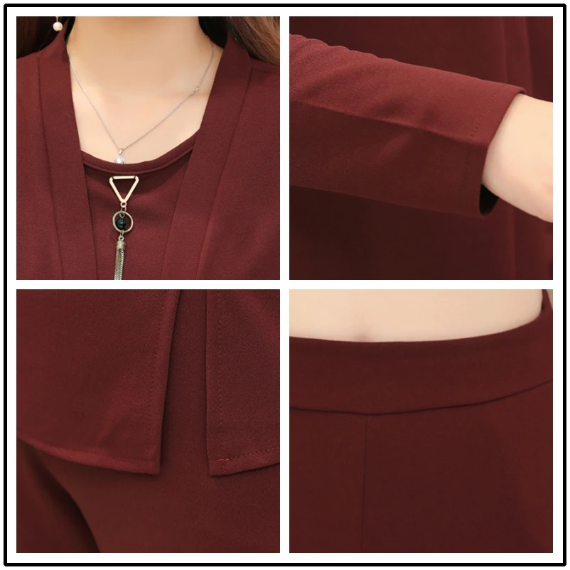 Комплект из 3 предметов размера плюс 5xl, Женский ансамбль, Femme Survetement, сплошной цвет, Conjunto Feminino, летний женский костюм, женский костюм