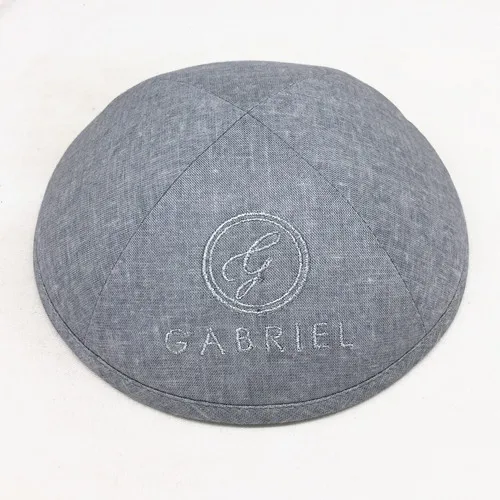 Пользовательские продукты 19 см Кепка KippotKippaYarmulke Kipa Иудейская kippah killies Beanies