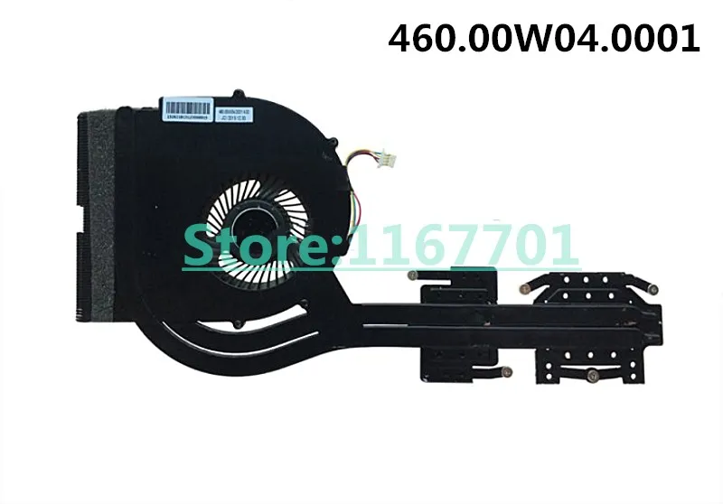 Оригинальный радиатор охлаждения процессора ноутбука/ноутбука и вентилятор для