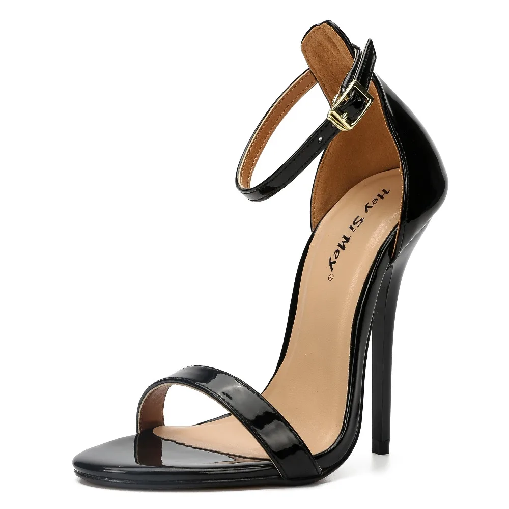 HSM zapatos mujer Женская обувь Обувь на шпильке Трансвеститы Босоножки каблуке 14 см