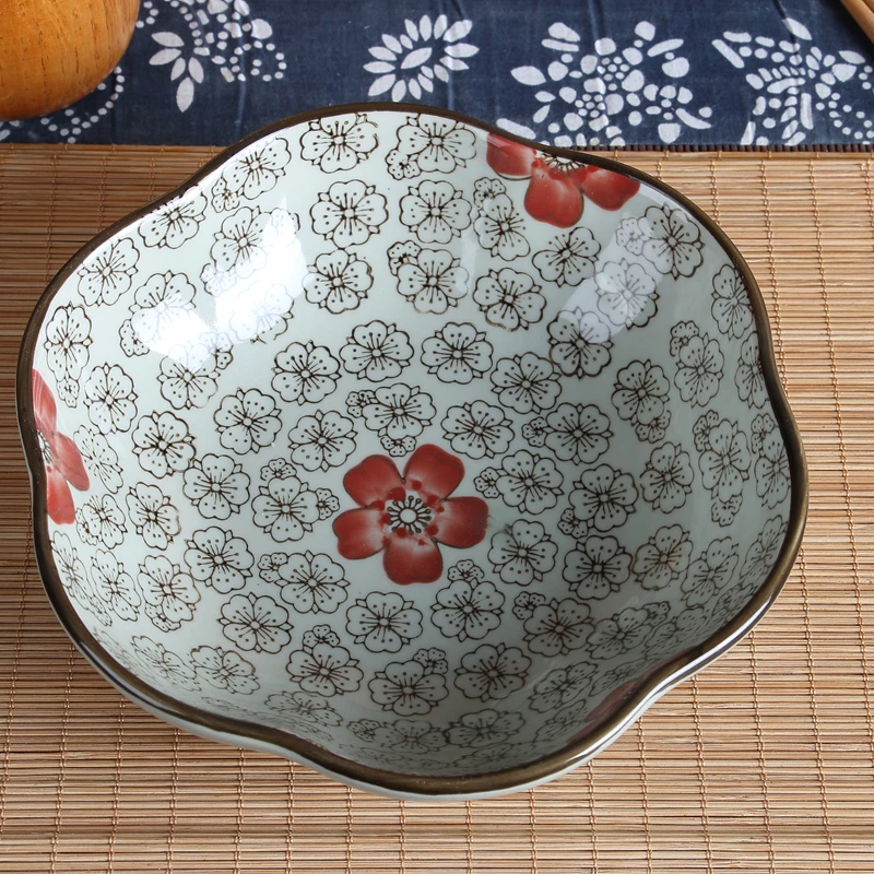 Керамическая пиала для риса контейнер еды японская посуда Sushi фруктовый салат