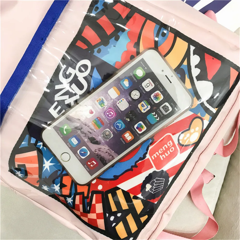 

Fashion Cute Women Backpacks PVC Jelly Pocket Candy Color Student Schoolbags Teenage Girls Bags for School Backpack Mochilas