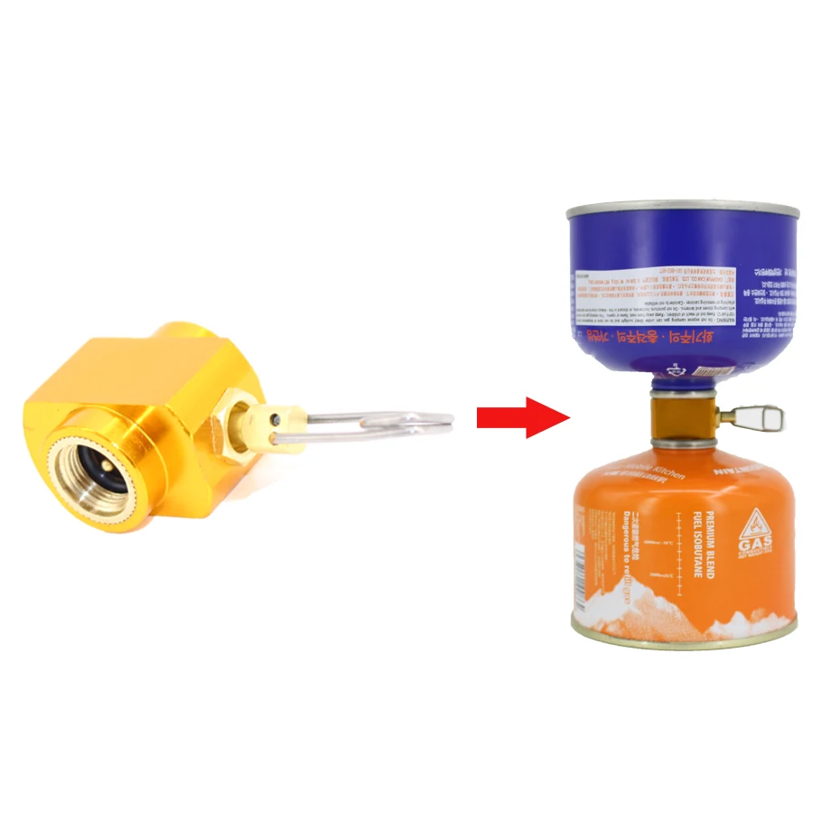 YINGTOUMAN газовая заставка плюс линейный клапан канистра перезаправка адаптер