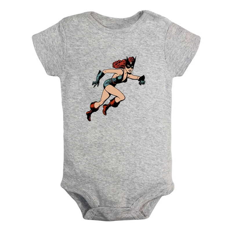 ieBodysuits3052G Чудо-Женщина ободок для волос в стиле Чудо-Женщина Супергерой Диана Принц Одежда для новорожденных девочек и мальчиков комбинезон с короткими рукавами, комбинезоны, комплекты из хлопка - Цвет: ieBodysuits3052G