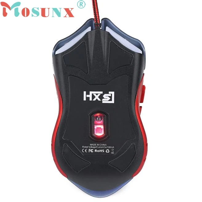 Ecosin2 Горячая 6D LED оптическая USB Проводная 3200 точек/дюйм Pro игровая мышь для