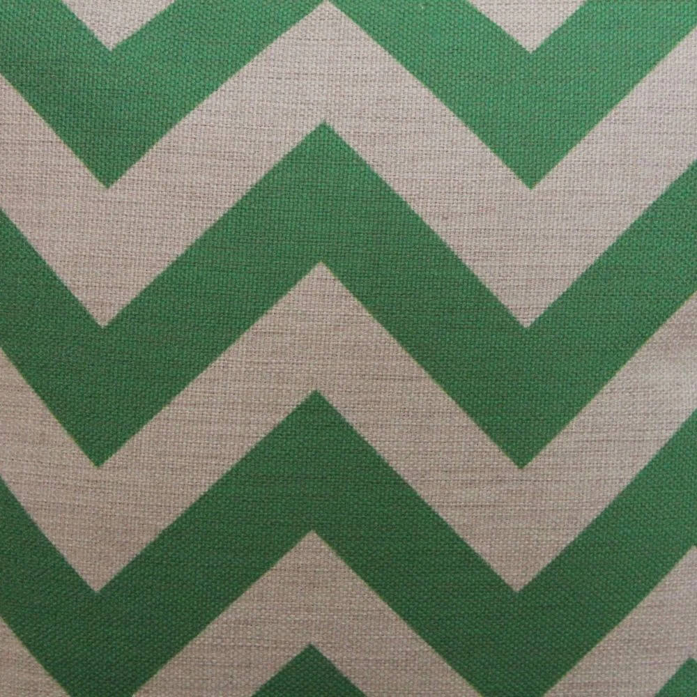LINKWELL 45*45 см зеленый льняной шеврон зигзаг волнистая хлопчатобумажная наволочка
