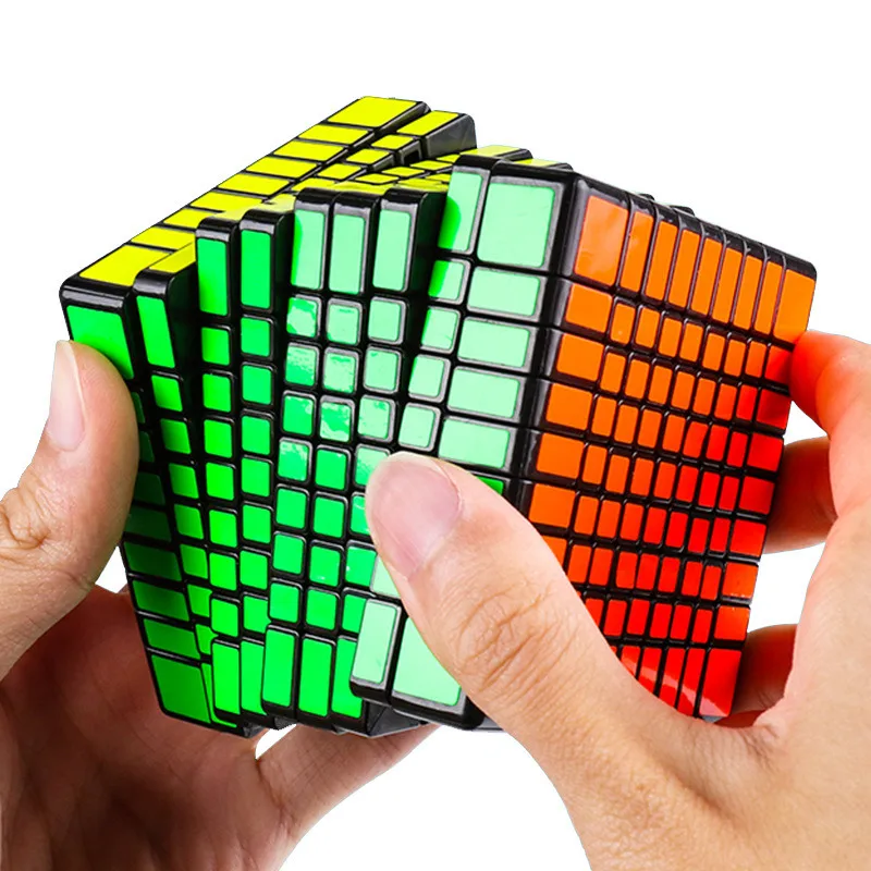 Moyu MF9 9x9 Cube 9 Layers Magic Speed Cube Puzzle 9x9x9 Black Stickerless Neo Cubo Magico 9*9*9 Education Boy Toys For Adults