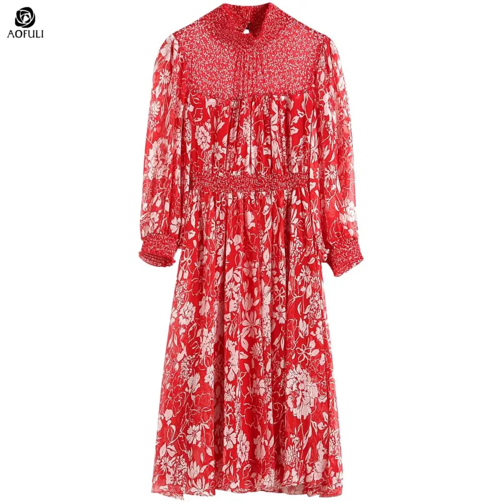 XL/4XL/5XL богемное шифоновое платье с цветочным принтом праздничные платья до