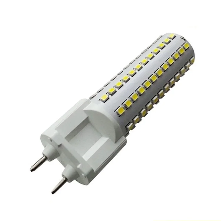 50 шт./лот 10 Вт 15 G12 Светодиодная кукурузная лампа PLC прожектор Замена галогенная AC85