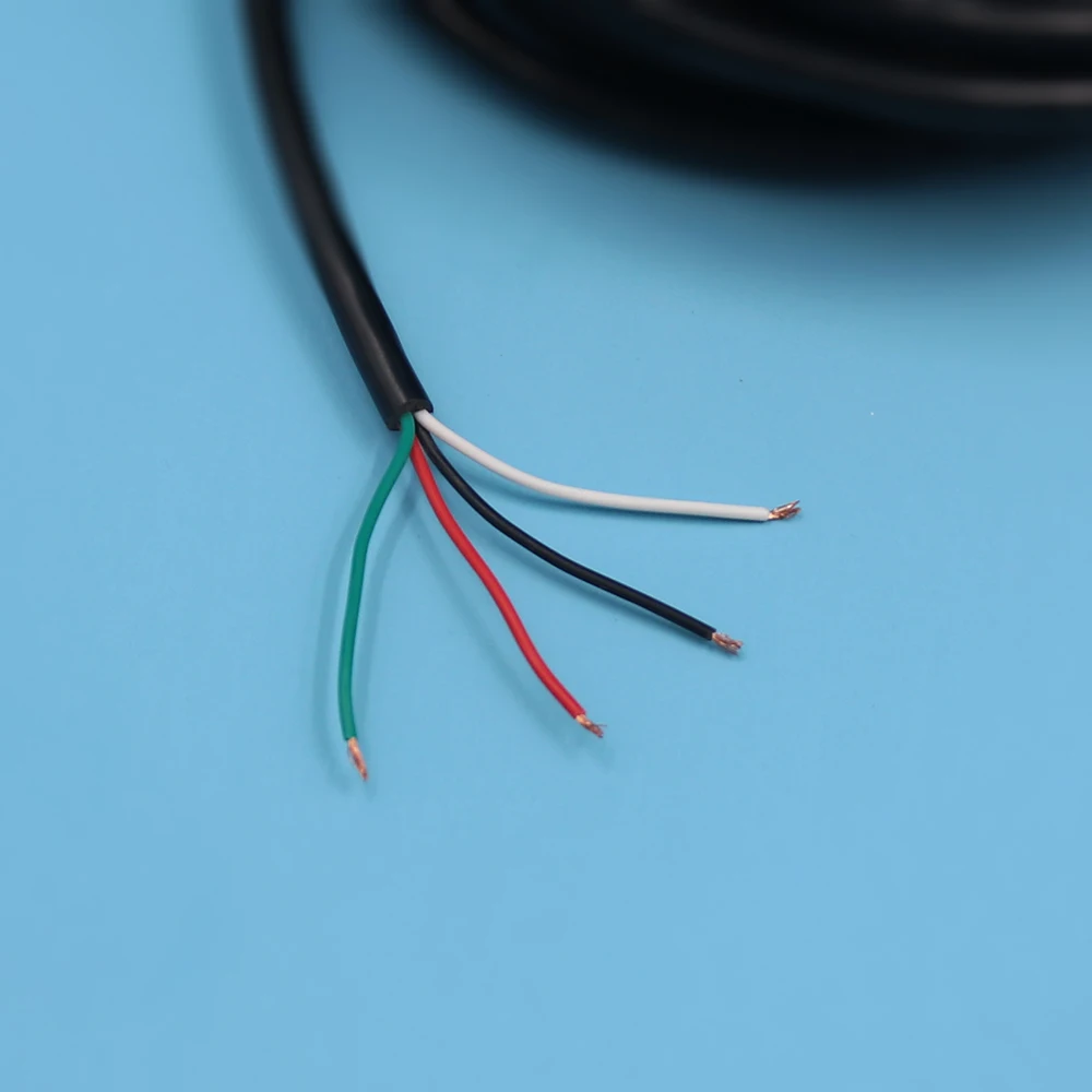 BEITIAN 12V Marine 4 кабель: Красный VCC зеленый RX белый TX Черный GND навигатор 10m M8030 KT GNSS GLONAS