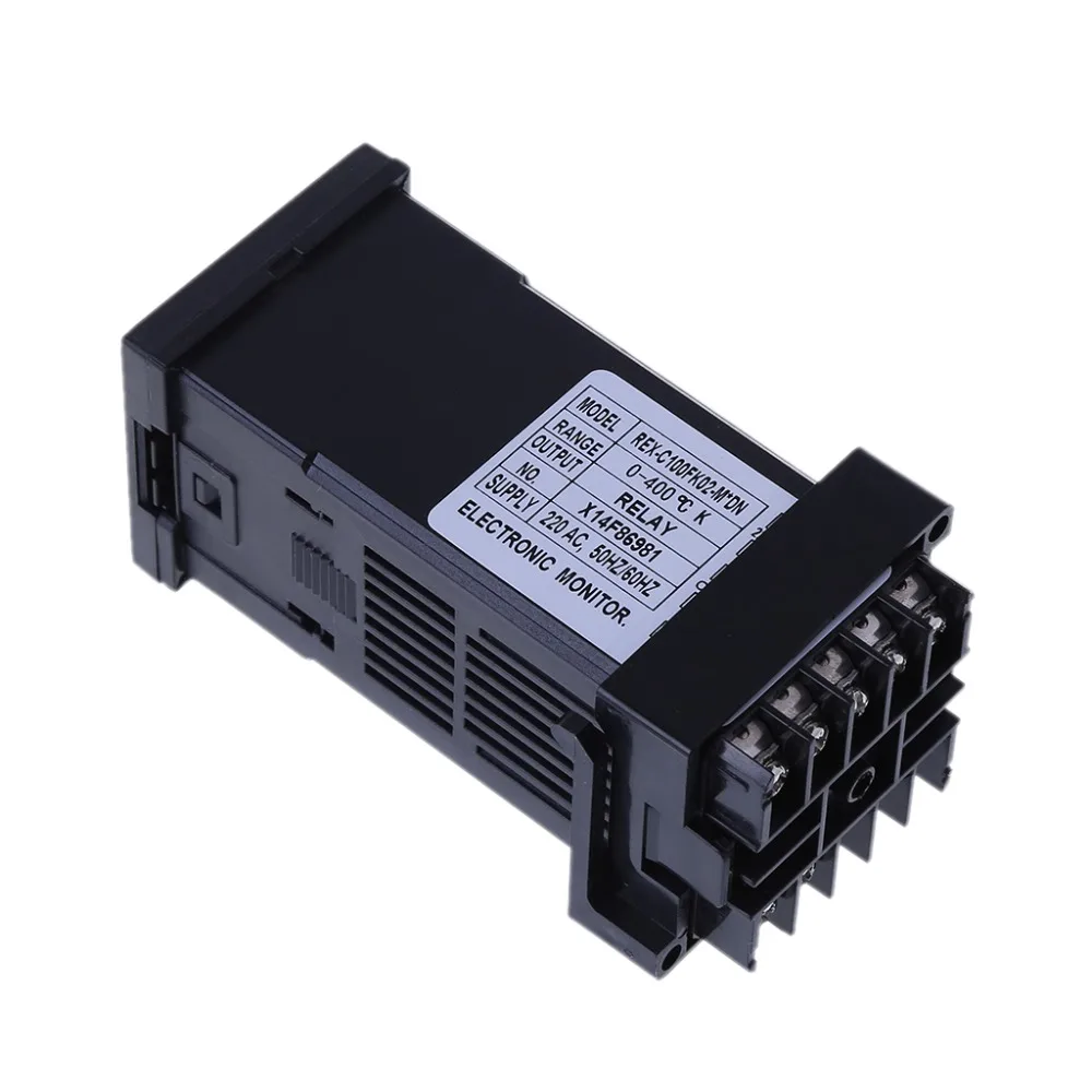 PID цифровой регулятор температуры REX-C100(м) от 0 до 400 градусов Цельсия K Тип релейный выход тестовые инструменты