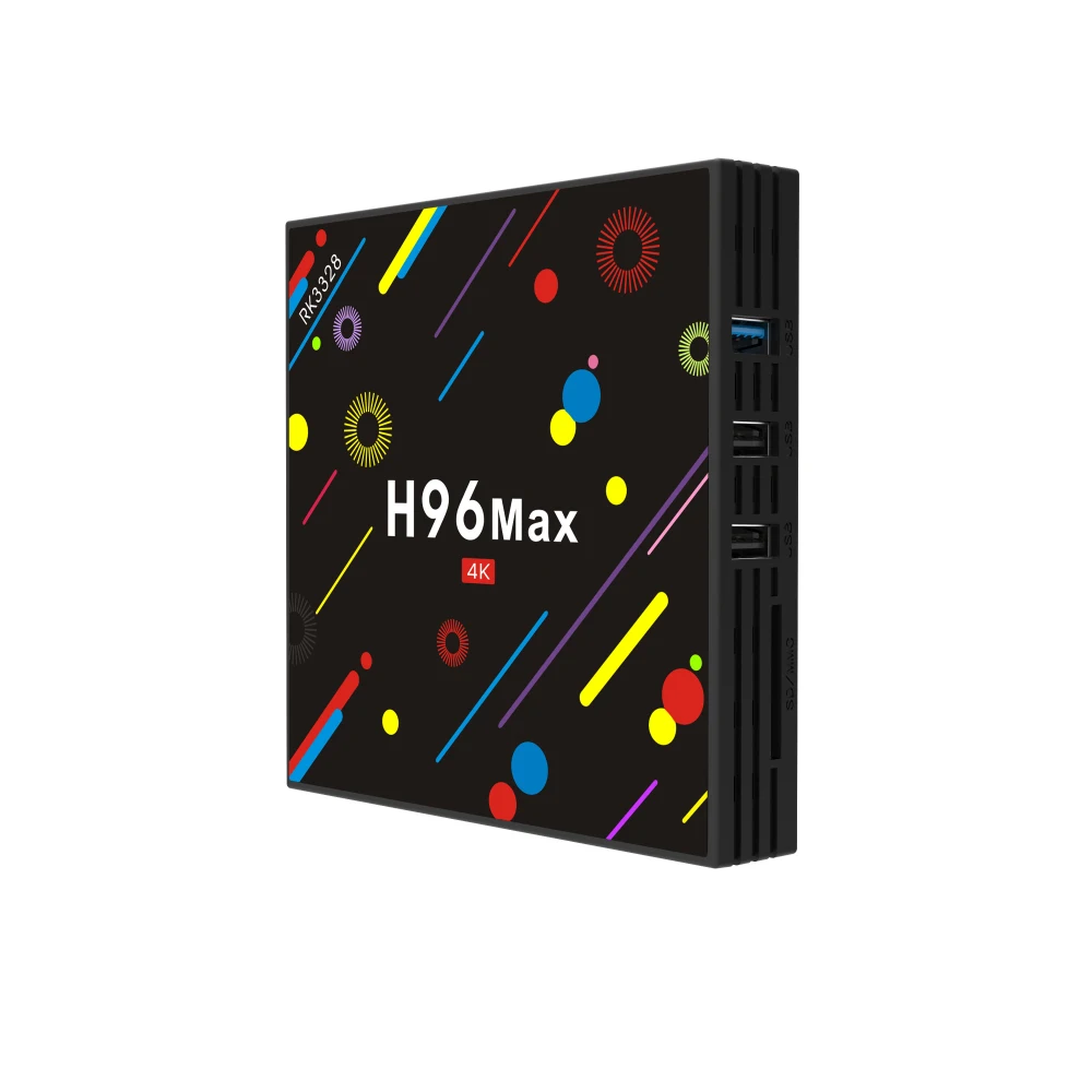 H96 Max H2 4 Гб ОЗУ 32 ПЗУ RK3328 четырехъядерный Android 7 1 Smart tv box BT 4k 5G Dual wifi с T2-L