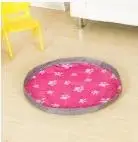 pink Коврик-головоломка, детский игровой коврик, сумка для хранения из ткани Оксфорд, детские игрушки, мешочек для мелочей, переносная складная сумка-Органайзер для игрушек, зеленый, розовый, голубой цвет - Цвет: pink