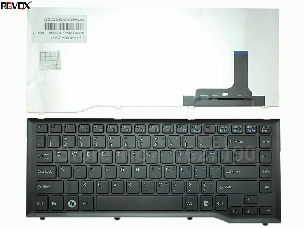 Новая английская клавиатура для ноутбука FUJITSU Lifebook LH532 LH522 PN: Детская запасная