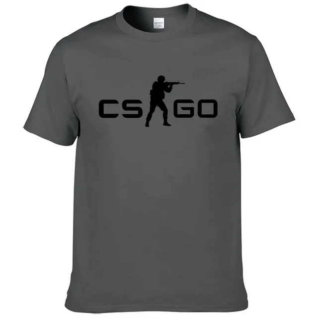 2019 CS GO Gamers Мужская и женская футболка Летняя Новинка csgo 100% хлопок высокое