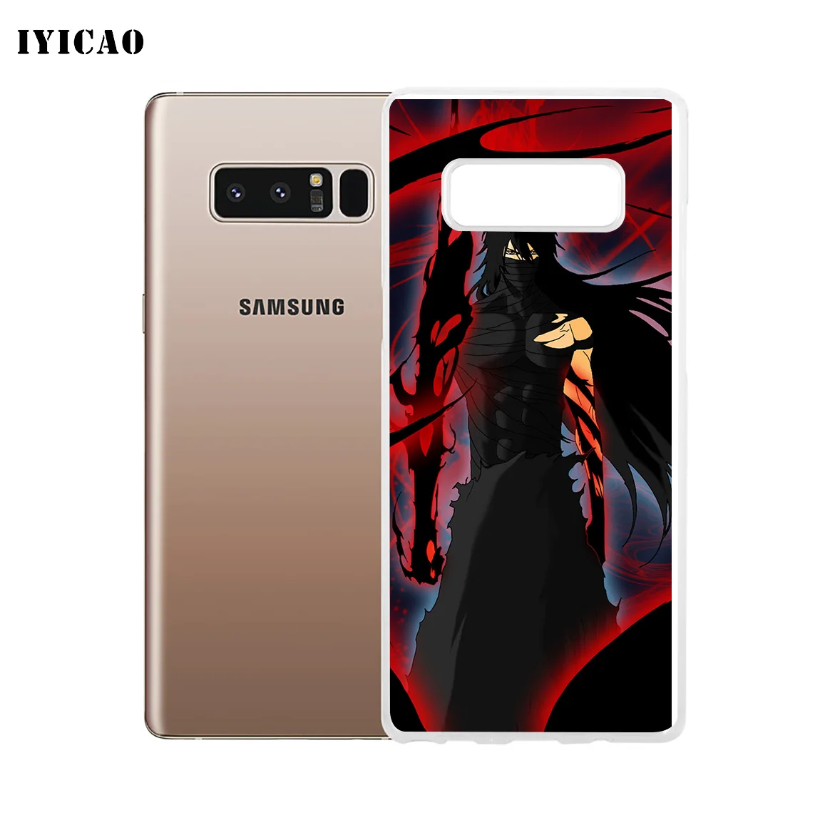 Мягкий силиконовый чехол для телефона IYICAO Bleach с мультяшными персонажами Samsung A5 A6
