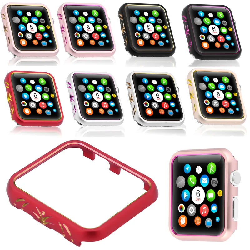 Защитный чехол для часов Apple Watch 38 мм 42 серия 1 2 3 Роскошный алюминиевый кейс