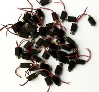 100pcs low power vibrator motor 48mm mini dc motor 4 x 8mm vibration pager micro motor for robotics toys robot bristlebot diy