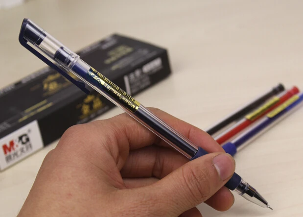 M & G ультратонкая гелевая ручка 0 28 мм 6 шт./лот|pen quills|pen drive usb 128gbpen uv |