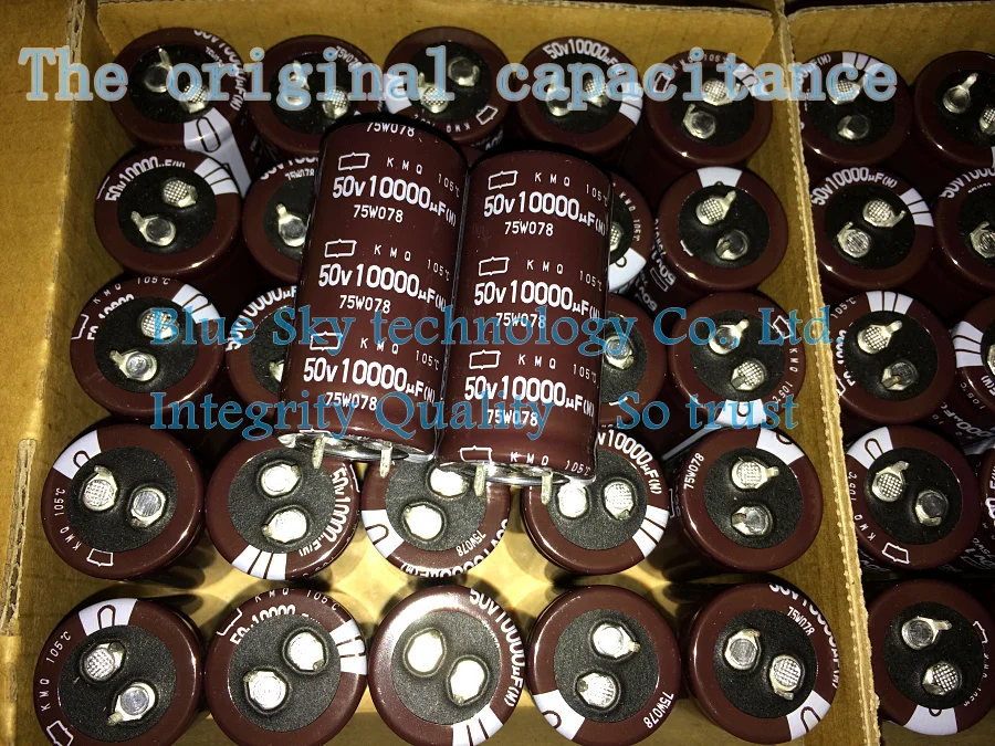 2019 2шт 10000 мкФ 50В NIPPON NCC серии KMQ 25 4x50 мм оригинальный 50V10000uF PSU/аудио