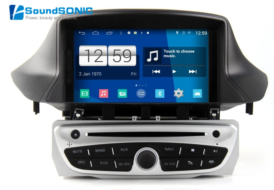 Для Renault Megane 3 III Android 4.4.4 GPS навигации мультимедиа для Fluence android-автомобильный DVD