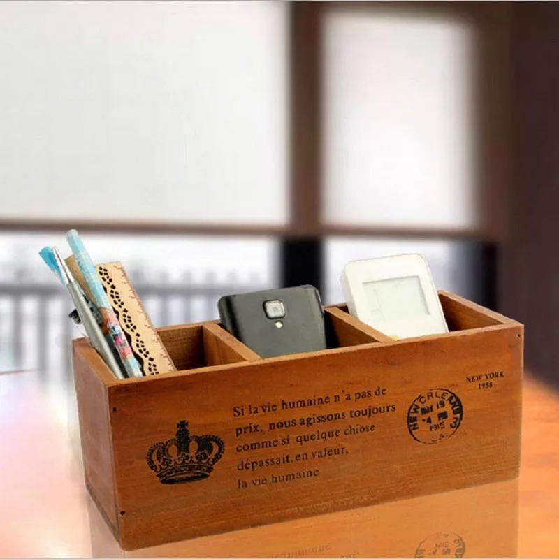 Многофункциональные деревянные ящики для хранения дома и сада креативная