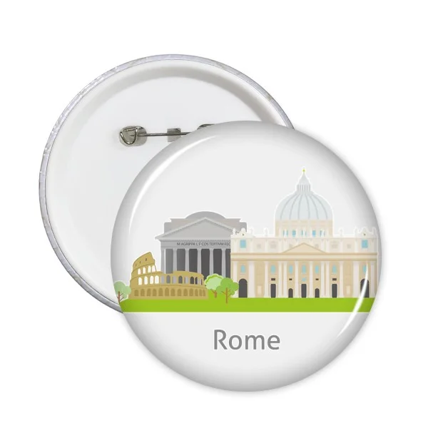 5 шт. круглый значок с рисунком италия венеция|badge button|pin badge buttonbadge pin button |