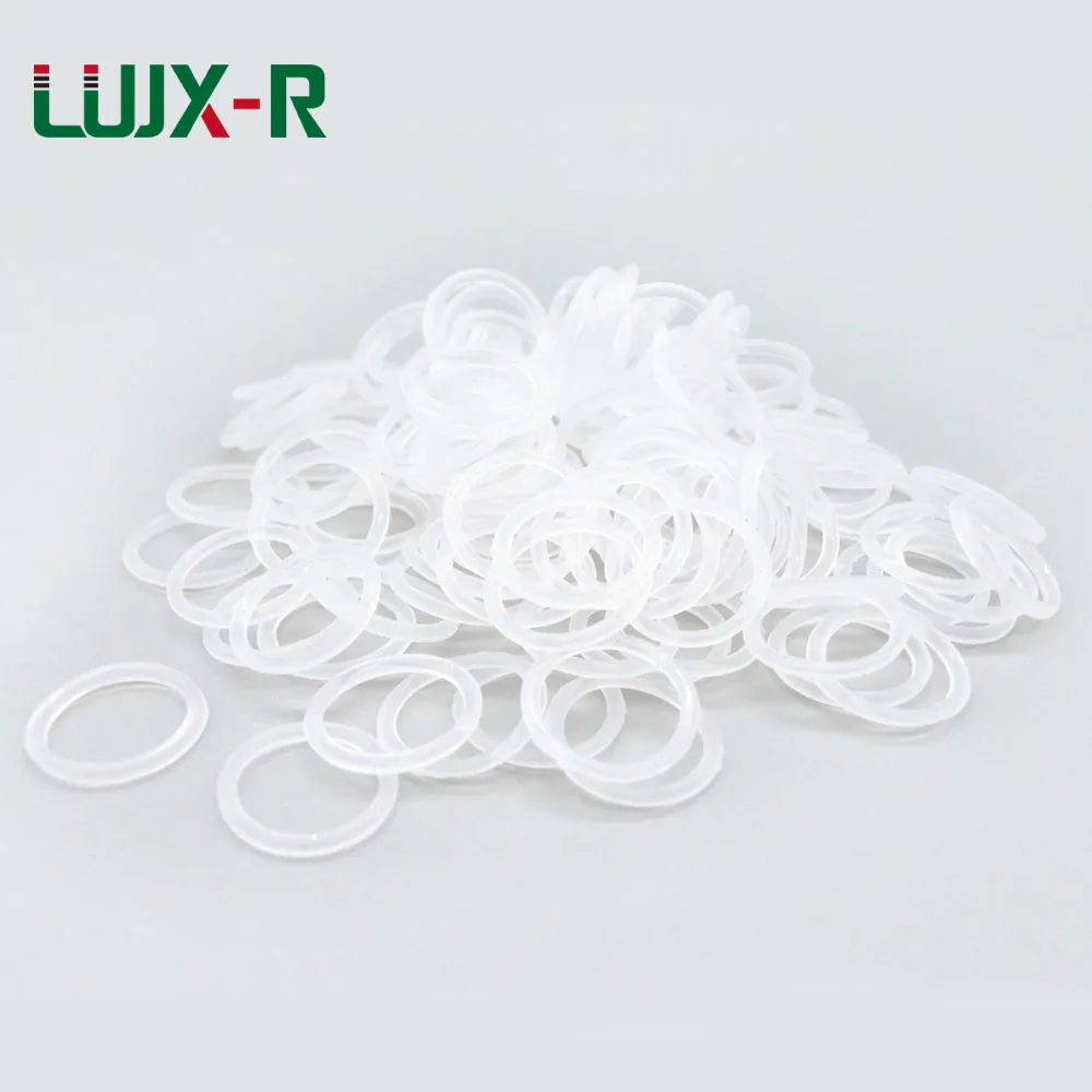 LUJX R 1 мм уплотнительное кольцо VMQ белое для пищевых продуктов 4/5/6/7/8/9/12/17