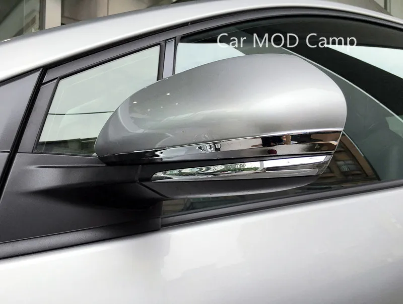 Хромированная накладка на зеркало заднего вида для Toyota Prius Prime PHV 2017 2018 отделка 2