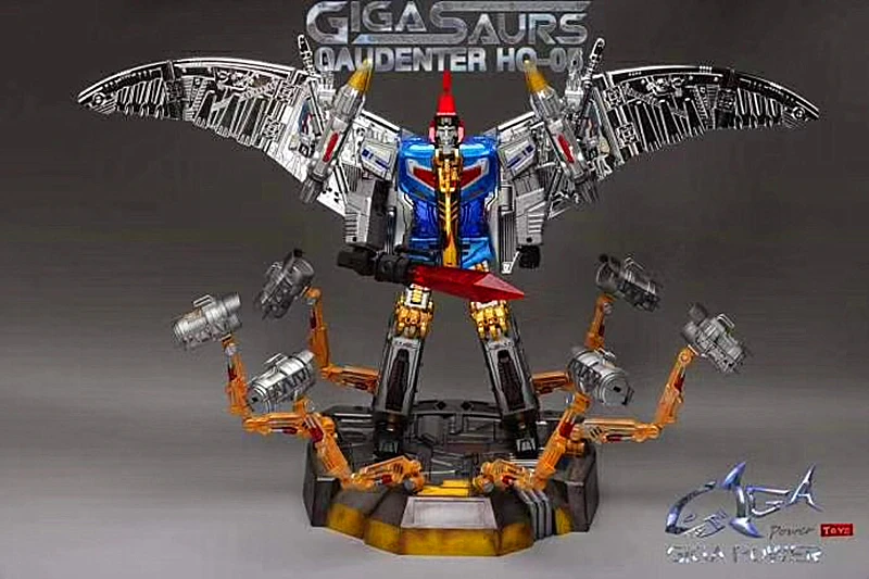 Gigapower GP HQ-05R Gaudenter Swoop синий хром версия трансформации фигурка