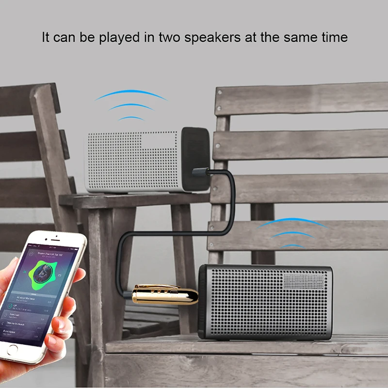 Новый беспроводной Автомобильный Bluetooth Aux приемник аудио Музыка 3 5 мм разъем