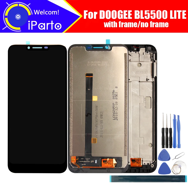 Жк дисплей 6 2 дюймов Doogee BL5500 LITE + кодирующий преобразователь сенсорного экрана в