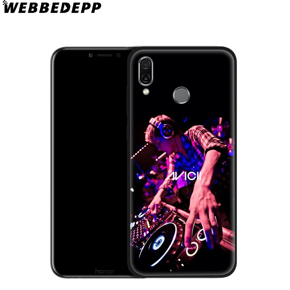 Мягкий чехол WEBBEDEPP Avicii DJ для Huawei P8 P9 P10 P20 P30 Lite Pro P Smart Z Plus 2019 Y6 Prime 2018 2017 Mini |