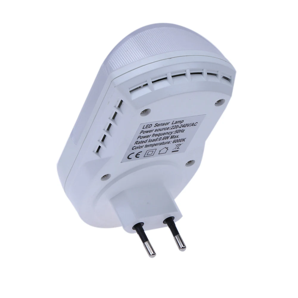 Новый 9 LED PIR датчик движения ночник для дома прихожей спальни розетки настенный