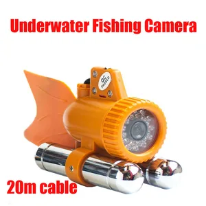 Подводная камера для рыбалки 1000TVL с кабелем 20 м, 30 м, 50 м, 24 светодисветодиодный с белсветильник том