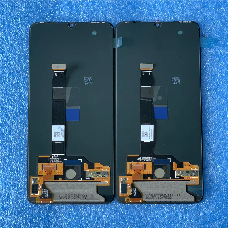 Axisinternational AMOLED ЖК-рамка для 6,3" Xiao mi 9 mi 9 mi 9 ЖК-экран+ сенсорная панель дигитайзер с рамкой