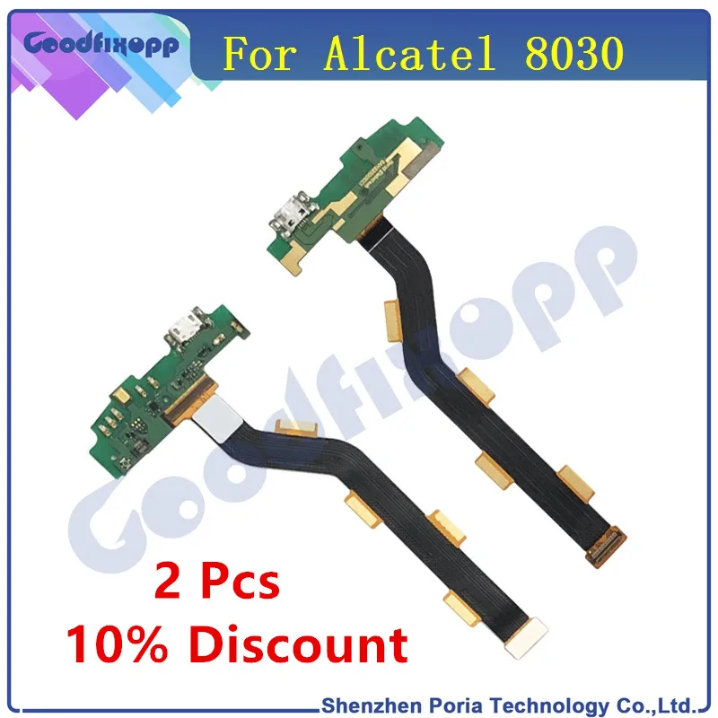 1 шт. док разъем для Alcatel One Touch Hero 2 8030|usb charging port|charging portdock connector |